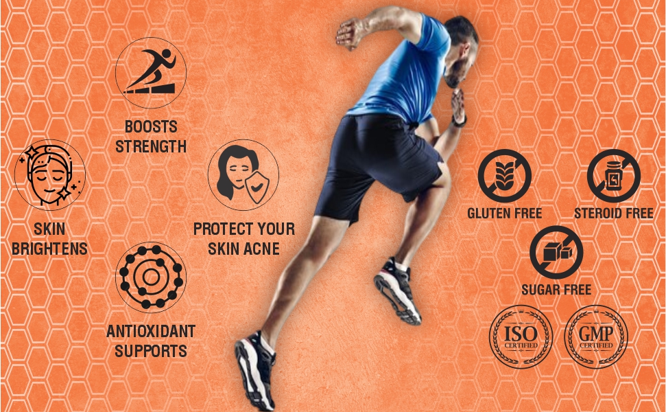 IMMUNITY BOOSTER EFFERVESCENT TABLET | 1000mg Natural Vitamin C & Zinc | Antioxidants Support | Skin Care | No Added Sugar