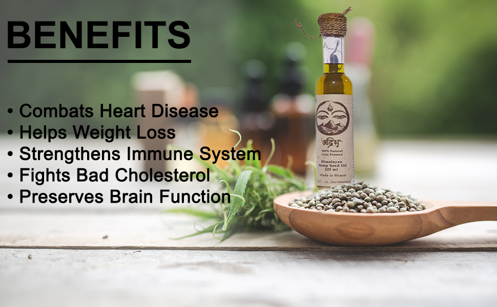 PNC-Hemp Seeds Oil 225ML Natural way to Combat Health Issues