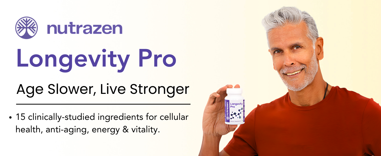 Longevity Pro - Pack of 3, 90 Tablets | Resveratrol, CoQ10, AHA