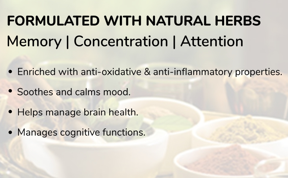 Nature Sure™ Mind Shakti Tablets with Natural Herbs – (60 Tablets) (Pack of 2 (60 Tablets each))