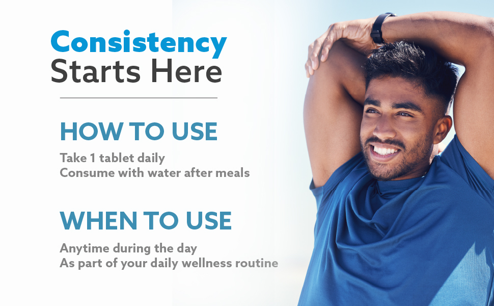 Daily Multivitamin Tablets for Men & Women | 23 Essential Vitamins & Minerals | 100% RDA Coverage, Supports Energy, Immunity & Daily Vitality GMP Certified | 60 Tablets