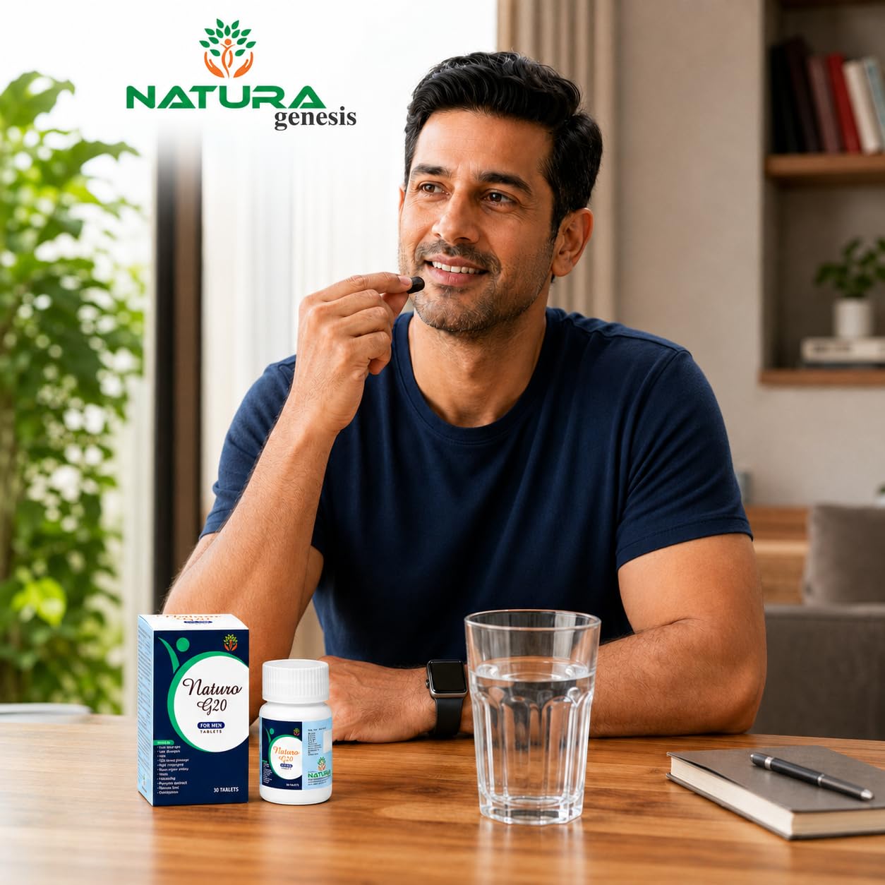 Naturo G20 for Men – 30 Tablets | Ayurvedic Multivitamin for Strength, Stamina & Immunity | With Ashwagandha, Shilajit, Safed Musli, Gokhru & More