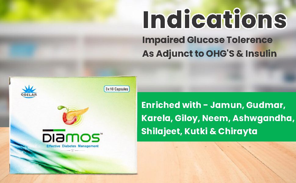 Diamos Multivitamin Iron - Enhances Energy, Stamina & Blood Circulation - Perfect for Fatigue & Nutritional Deficiency (Capsule)