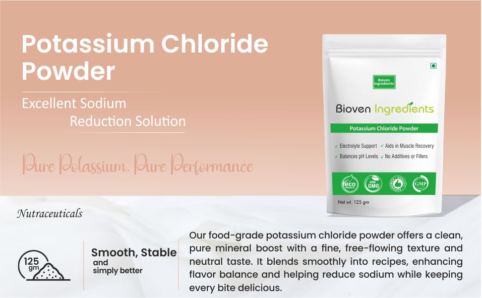 Ingredients Potassium Chloride (Gram, 125)