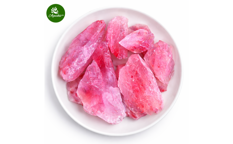 Laal Fitkari (Red Alum Crystal) | Natural Pink Fitkari | Lal Phitkari | Potassium Alum (100 Gm)