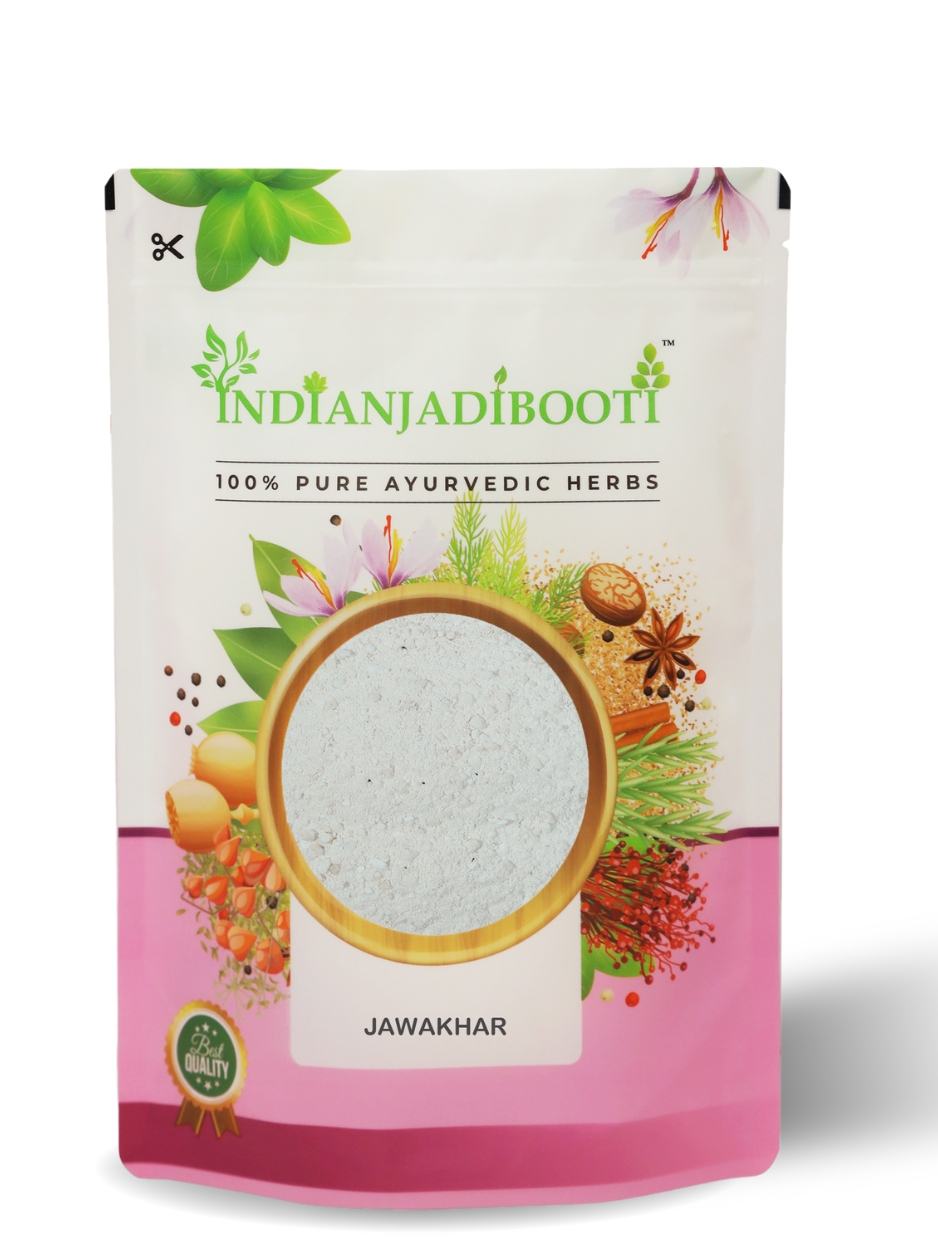 IndianJadiBooti Jawakhar Powder (Yavakshar) | 2 Pack of 400g (Total=800g) | Food Grade Pearl Ash (Potash) | Pure Potassium Carbonate | Traditional Alkaline Agent for Culinary & Ayurvedic Wellness