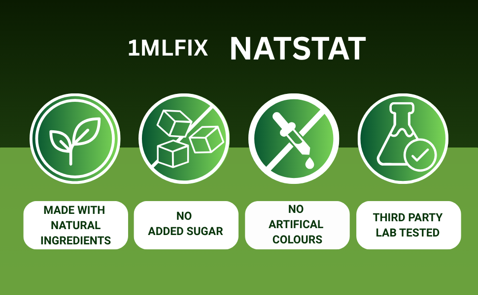 NATSTAT POLICOSANOL - 30ML | Cholesterol Support* | 1ML/Serving | 30 Servings | Contains Calcium |