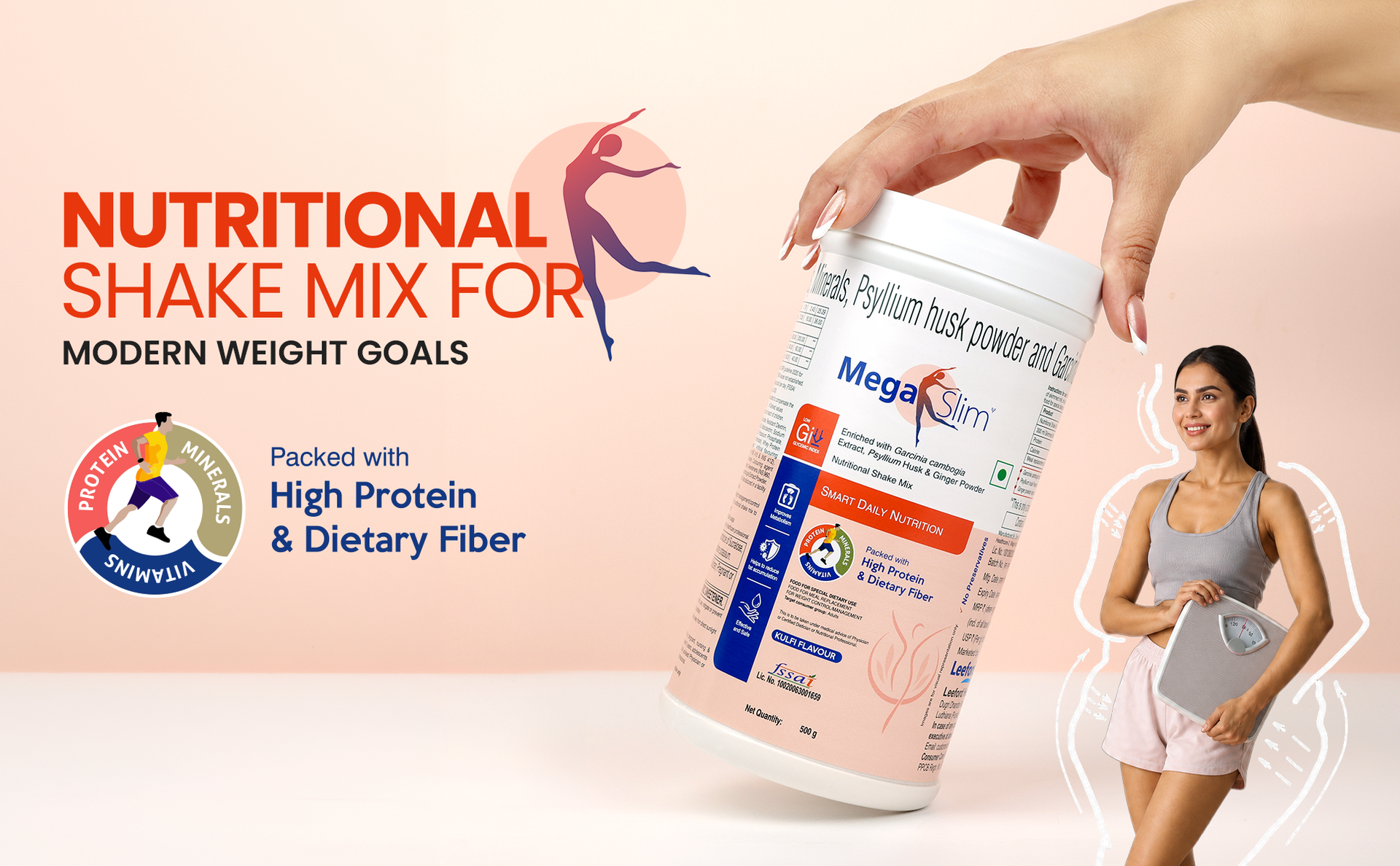 Nutraceutical Nutrition Combo | Protein Powder, Energy Mix & Shake