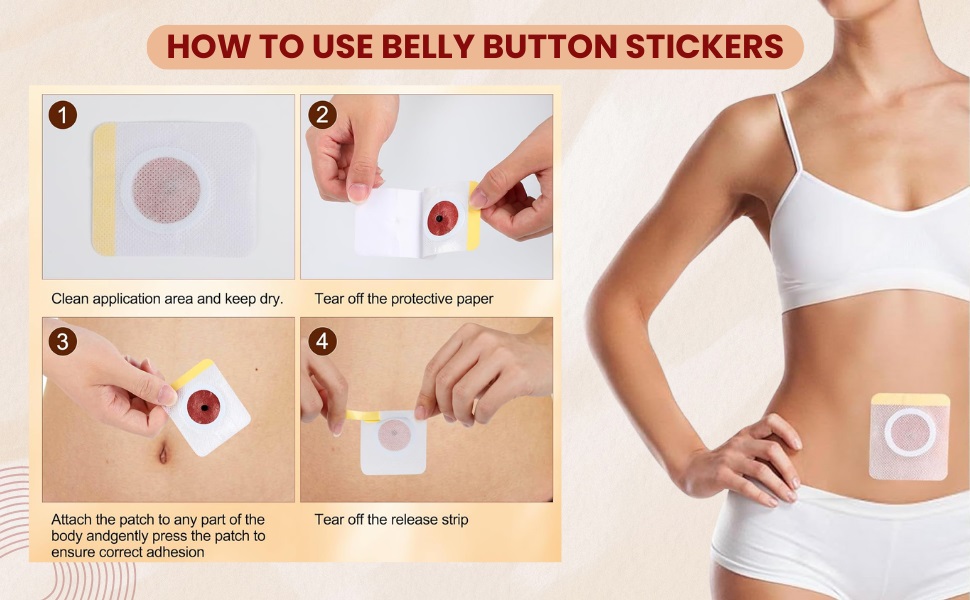 Perfect Detox Slimming Patch Effective Healthy Detox Slimming Belly Pellet Herbal Slimming Tummy Pellets Burning Fat for Women Men (30 Pcs)