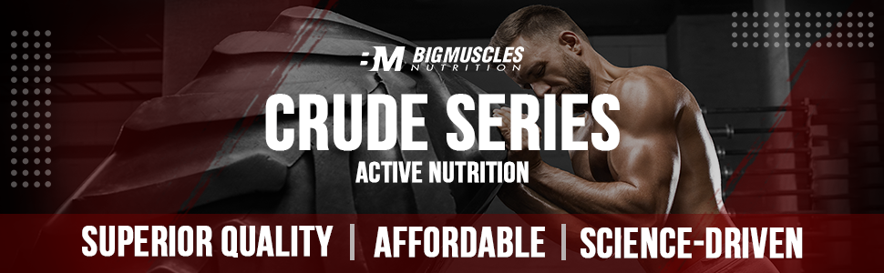 Bigmuscles Nutrition Crude Whey (Malai Kulfi) 2kg | US FDA REGD. BRAND | 24g Protein, 5.5g BCAA, 4 g Glutamine