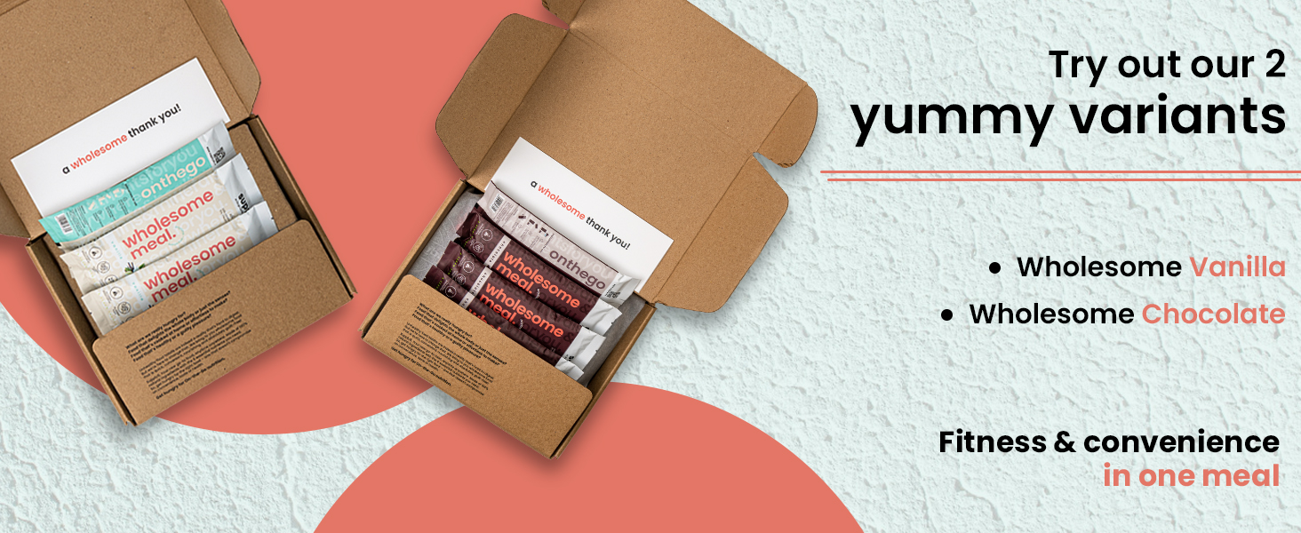 Supply6 Wholesome Meal | Easy, Drinkable Breakfast & Lunch on The Go | 400 Calories (Chocolate, 3 Meals)