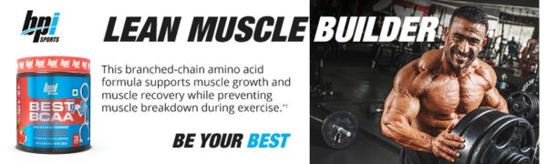 BPI Sports Best BCAA - BCAA Powder - Branched Chain Amino Acids - Muscle Recovery - Muscle Protein Synthesis - Lean Muscle - Improved Performance - Hydration - Watermelon - 30 Servings - 300 gram.