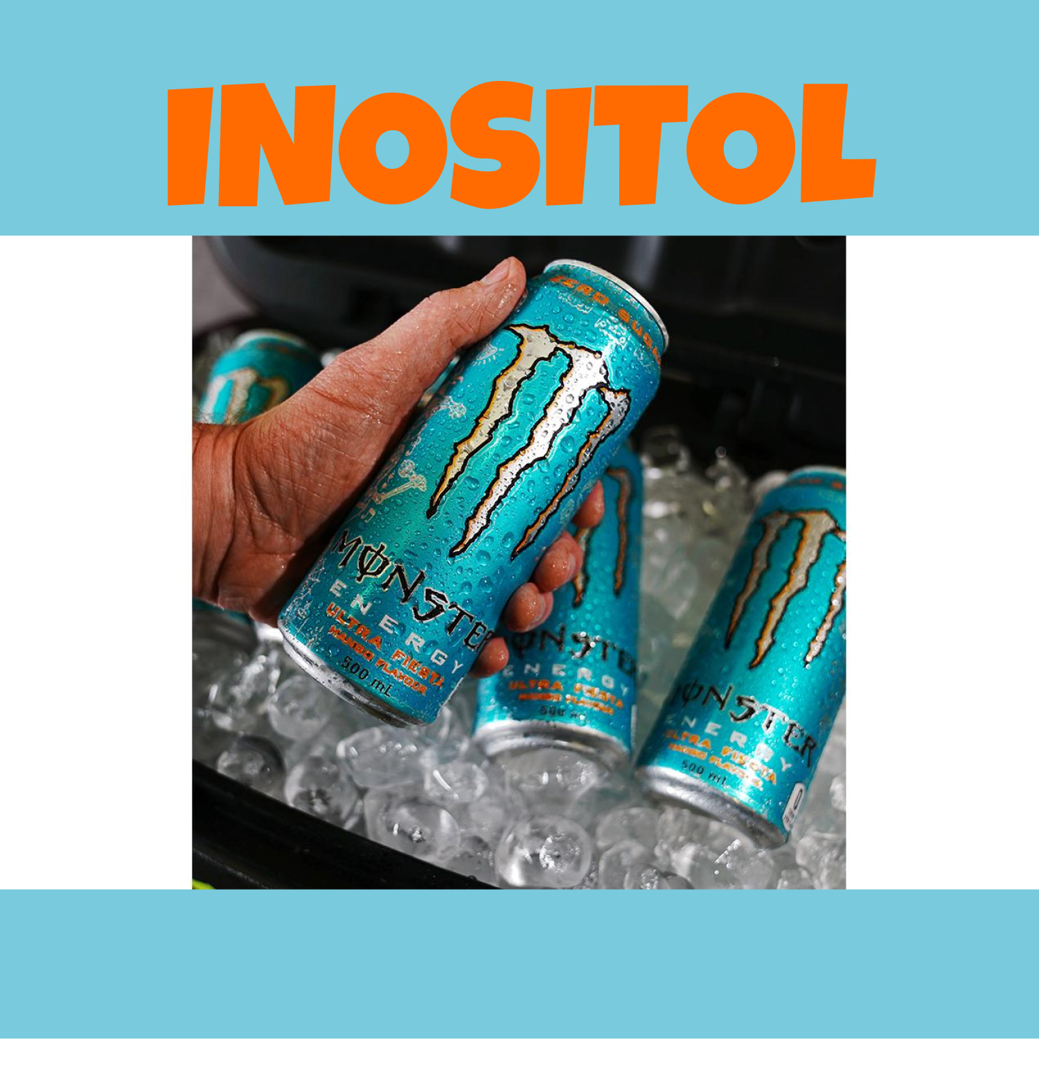 Monster Energy® Ultra Fiesta® Mango Carbonated Energy Drink | L-Carnitine + Taurine + Zero Sugar, 16.91 fl oz ℮ 500 ml