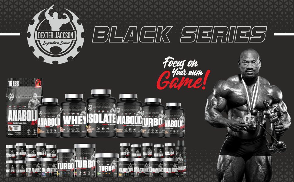 Dexter Jackson Black Series Turbo BCAA | Slicy Pineapple Flavor | 30 Servings, 390g - Advanced Muscle Recovery Formula for Enhanced Performance