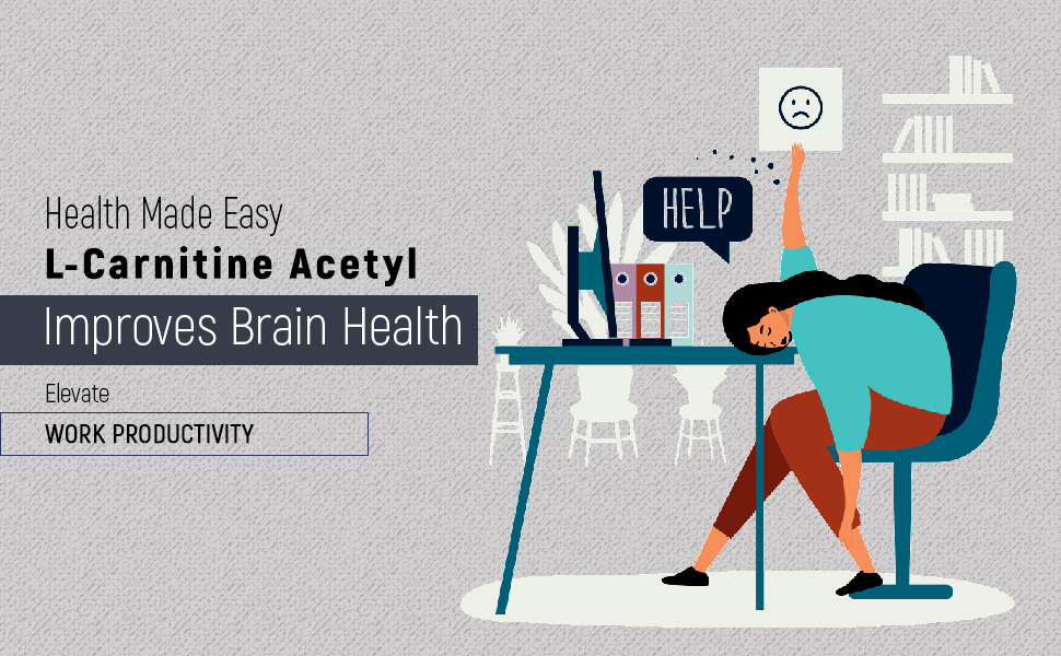 ANC Acetyl L-Carnitine (ALCAR) 500mg | Supports Brain Health, Mental Focus & Energy | Fat Metabolism & Muscle Recovery | 90 Veg Capsules