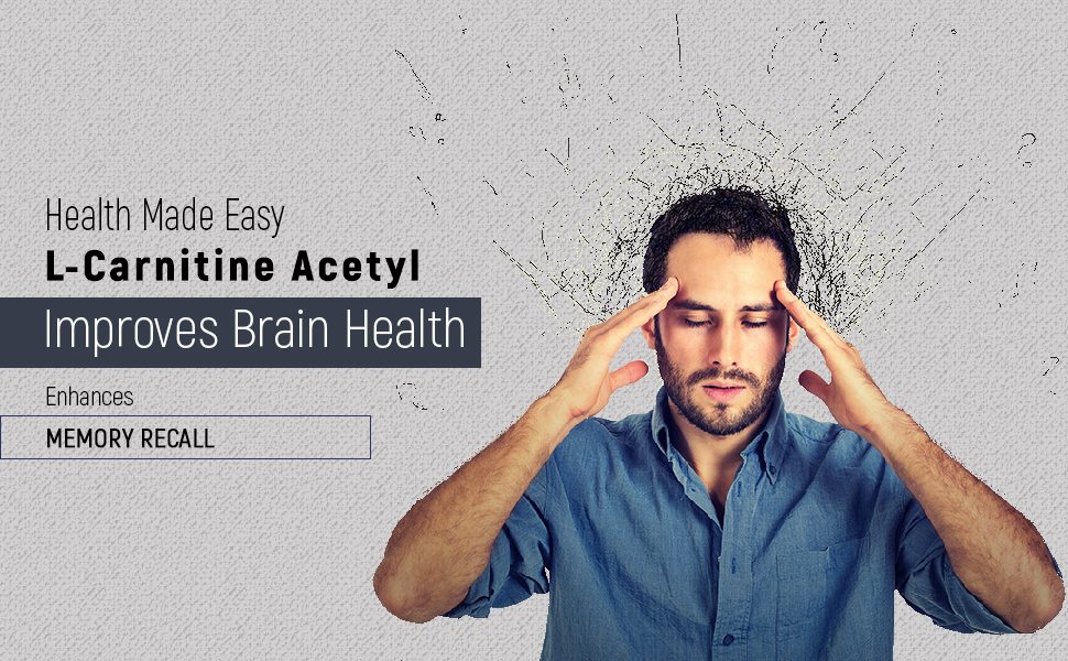 ANC Acetyl L-Carnitine (ALCAR) 500mg | Supports Brain Health, Mental Focus & Energy | Fat Metabolism & Muscle Recovery | 90 Veg Capsules