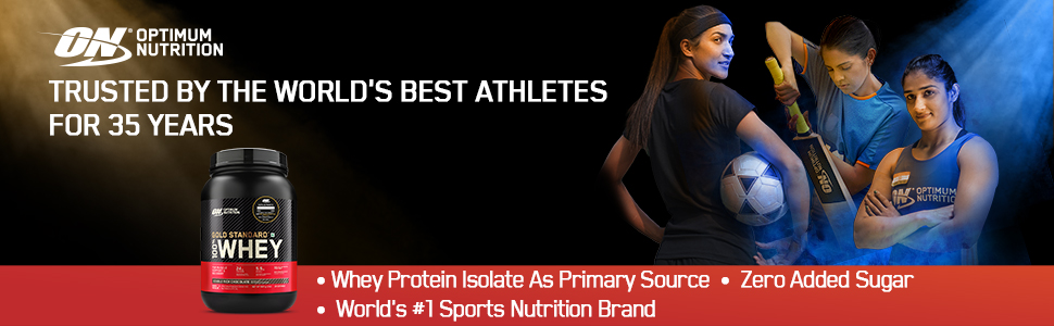 OPTIMUM NUTRITION (ON) Gold Standard 100% Whey Protein Powder 1 Lbs, 454 G (Vanilla Ice Cream) & L-Glutamine Powder, 250 Gram, 1 Scoop
