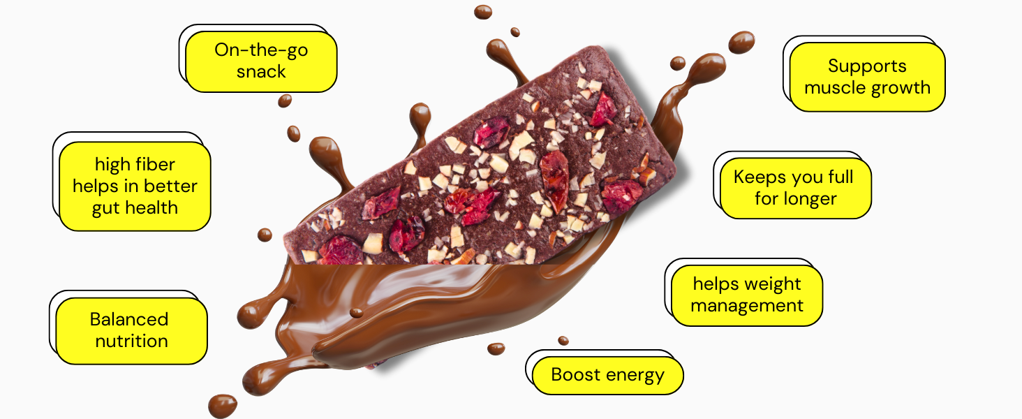 MONKEY BAR - Assorted Protein Bars - 8 Pack, 50grams each, 10-13g Protein, Healthy & High Protein Snack Bar, No Added Sugar, 5-7 All Natural Ingredients, 8 Delicious Flavours, Clean Energy
