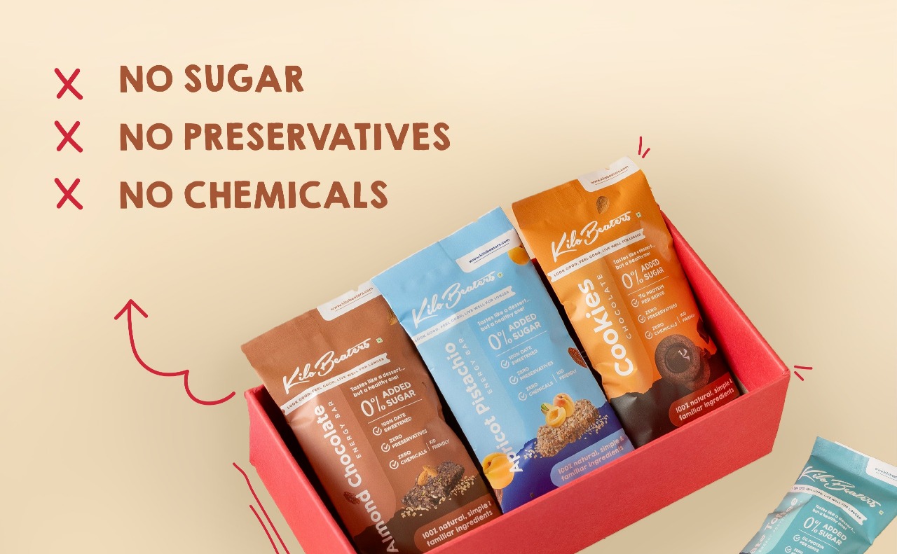 Kilobeaters Snack Box 16 Keto-Friendly Snacks | High Protein Bars, Cookies & Nuts | Berry Fix, Apricot Fix, Almond Chocolate, Amaranth & Chocolate Cookies, Date Toffee, Nuts Namkeen, Ditch The Candy