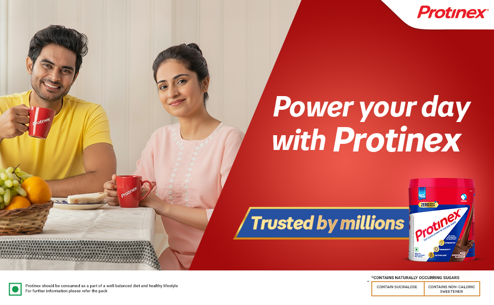 Protinex Health And Nutritional Drink Mix For Adults with High protein & Health And Nutritional Drink Mix For Adults with High protein & 10 Immuno Nutrients, Tasty Chocolate, 250g