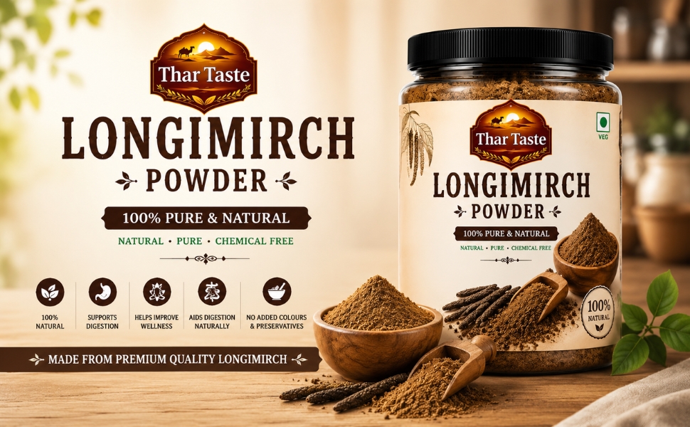 Thar Taste Longimirch Powder | 250G | Fresh & Premium Quality | Ready to Use | Natural Ingredients
