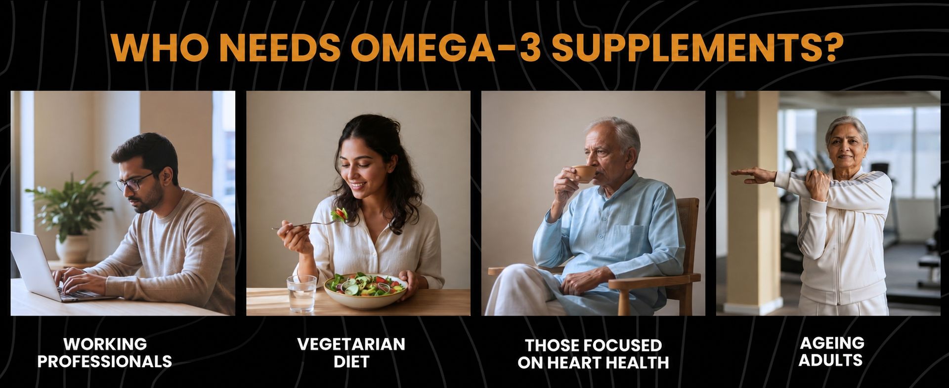 Carbamide Forte Veg Omega 3 2000mg | Plant- Based Omega 3 Supplement with 20% Algal DHA | Supports Heart, Brain & Eye Health - 120 Capsules (Pack of 2)
