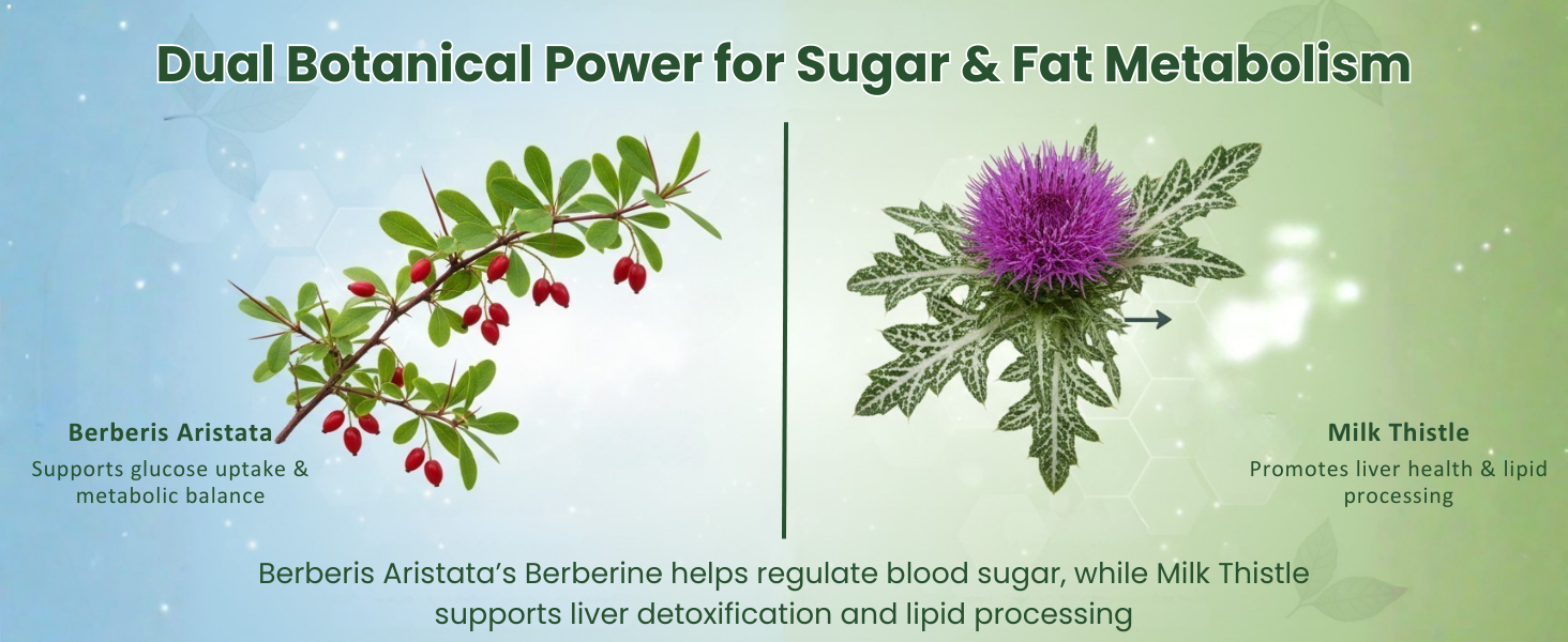 Berberis Aristata with Milk Thistle, 60 Veg Capsules