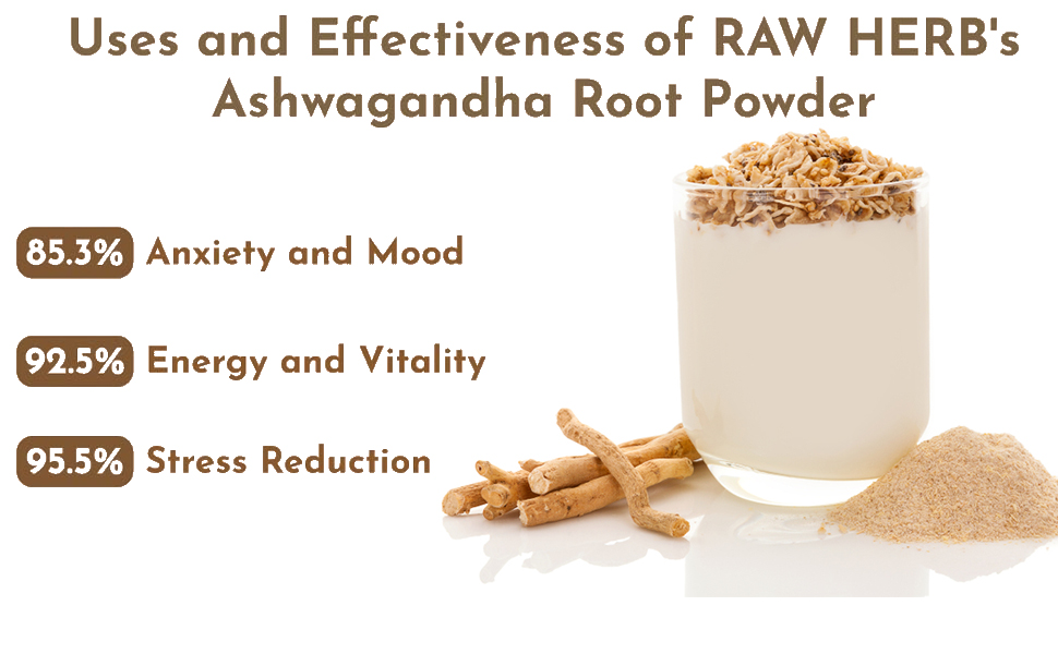Ashwagandha Churna Powder 500 grams, Made with 100% Natural Ashwagandha Root, Withania Somnifera, Indian Ginseng For Stress Relief, Overall wellness support