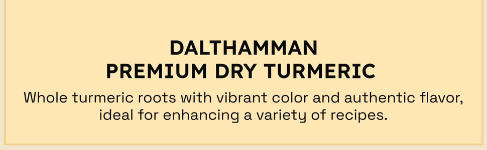 Dalthamman Dry Turmeric Khadi Haldi Sabut Haldi Gadiya 250gm