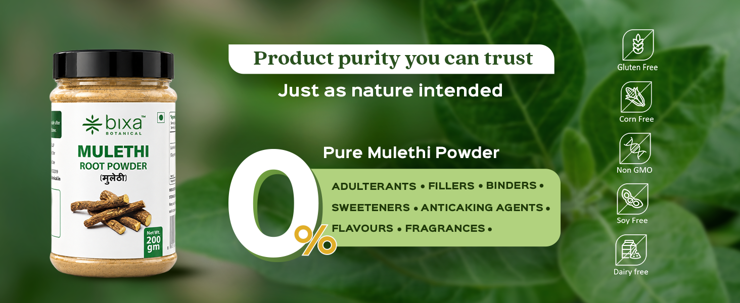 Mulethi Root Powder | Supports Throat Comfort & Respiratory Wellness | 200g
