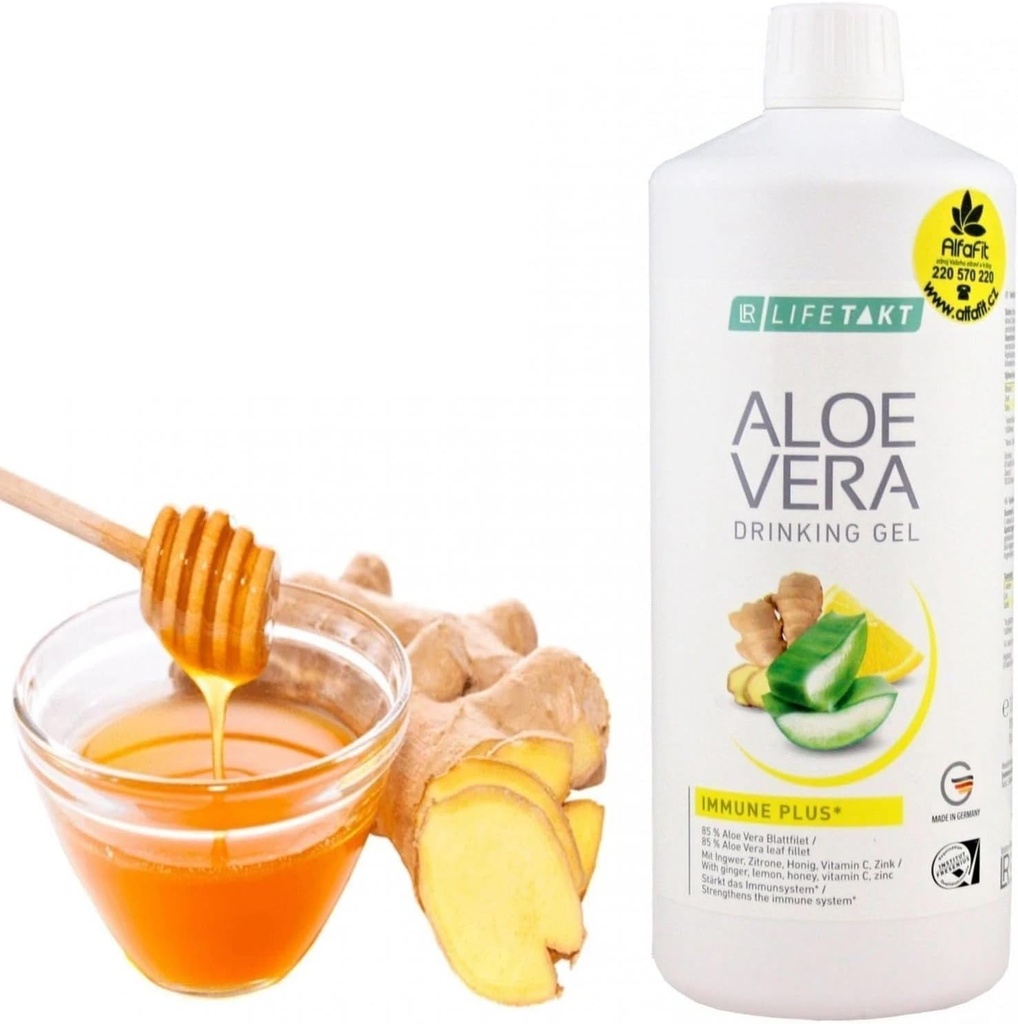 LR Health&Beauty Lifetakt Aloe Vera Drinking Gel Immune Plus Health Care Women Men Drink Every Day Natural Treatment - 1000 ml./33.3 fl.oz 3