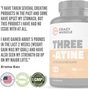Get Bigger with BCAA, Creatine and Test 1 Boost (2 Month Supply) 6