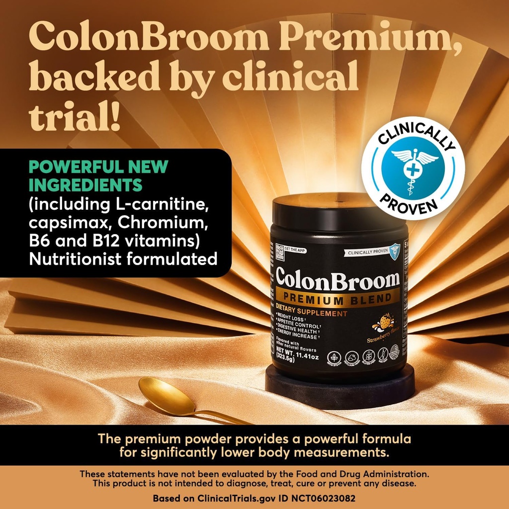 ColonBroom Premium Psyllium Husk Powder(50 Servings) + Day&Night Burner Supplements, Weight Management Pills(60 Servings) + Sugar Craving Suppressant - Chromium Picolinate 200mcg(60 Servings), 4 items 3