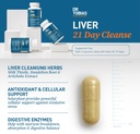 Dr. Tobias Liver 21 Day Cleanse, Herbal Liver Detox Cleanse with Solarplast, Artichoke Extract, Milk Thistle, Dandelion Extract & Digestive Enzymes, 63 Vegetable Capsules, 3 Daily, Pack of 2 5