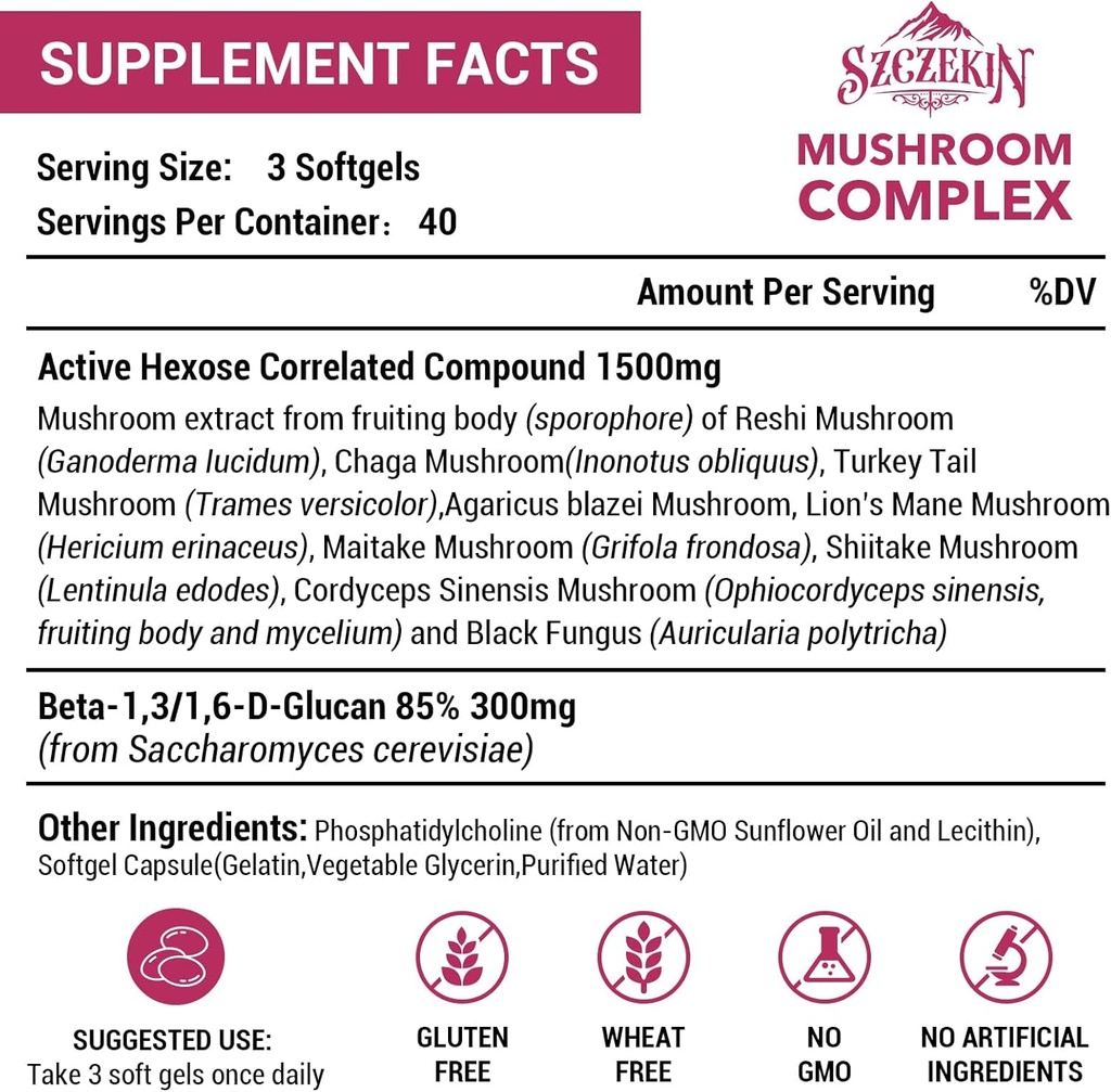 Active Hexose Correlated Compound 1500 mg Supplement 90 Capsules Bundle with 1500mg Liposomal Active Hexose Correlated Supplement 120 SoftGels 6