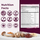 Lions Mane & Cordyceps Mushroom Gummies - 10in1 Supplement - for Focus, Energy, Mood, Memory & Clarity - 60 Pcs 5