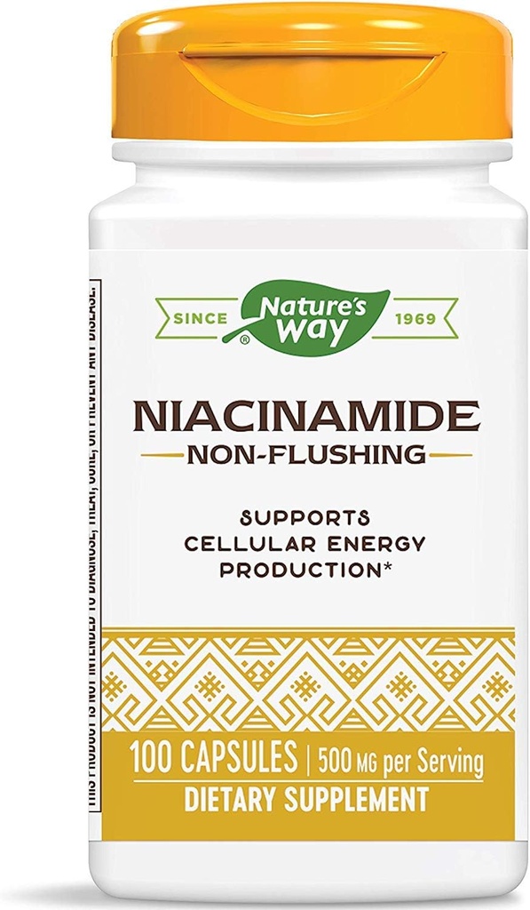 Nature's Way Niacinamide 500mg - 100 Capsules (4 Pack) 2