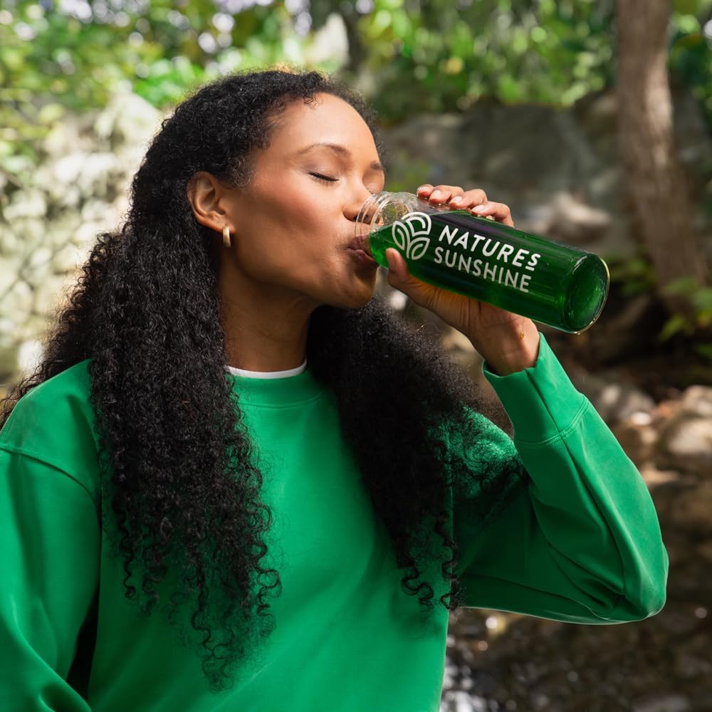 Nature's Sunshine Chlorophyll Stick Packs: Supercharge Your Detox and Boost Gut Health in Convenient, Delicious Stick Packs (Spearmint) 5