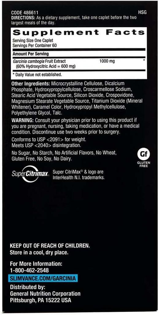 BodyDynamix Super Citrimax | Garcinia Cambogia | 60 Count 4