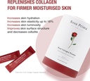 Unichi Rose Collagen Peptides Powder, Hydrolysed Marine Collagen Type I, III with Vitamins A, C, E in Rose Petal Powder for Hair, Nails and Skin Health, 0 Sugar, 0 Fat, Rose Petal Flavour, 30 Servings 4