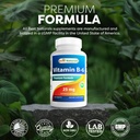 Best Naturals Vitamin B6 25mg, 120 Tablets (120 Count (Pack of 3)) 6