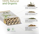 Organic Antioxidant Polyphenols Rich Olive Leaf Extract Supplement Capsules Olivie | Hydroxytyrosol Oleuropein Anti Aging Supplement | 40 Capsules 5
