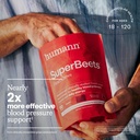 HumanN SuperBeets Heart Chews, Nitric Oxide and Blood Pressure Support, Grape Seed Extract & Non-GMO Beet Root Powder Energy, Pomegranate Berry Flavor, 180 Count 5