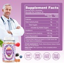 Well&Whole Urolithin A Gummies 1000mg with CoQ10 and Resveratrol, Mitochondrial Supplements, Muscle Support, Non GMO, Vegan, 60 Counts 3