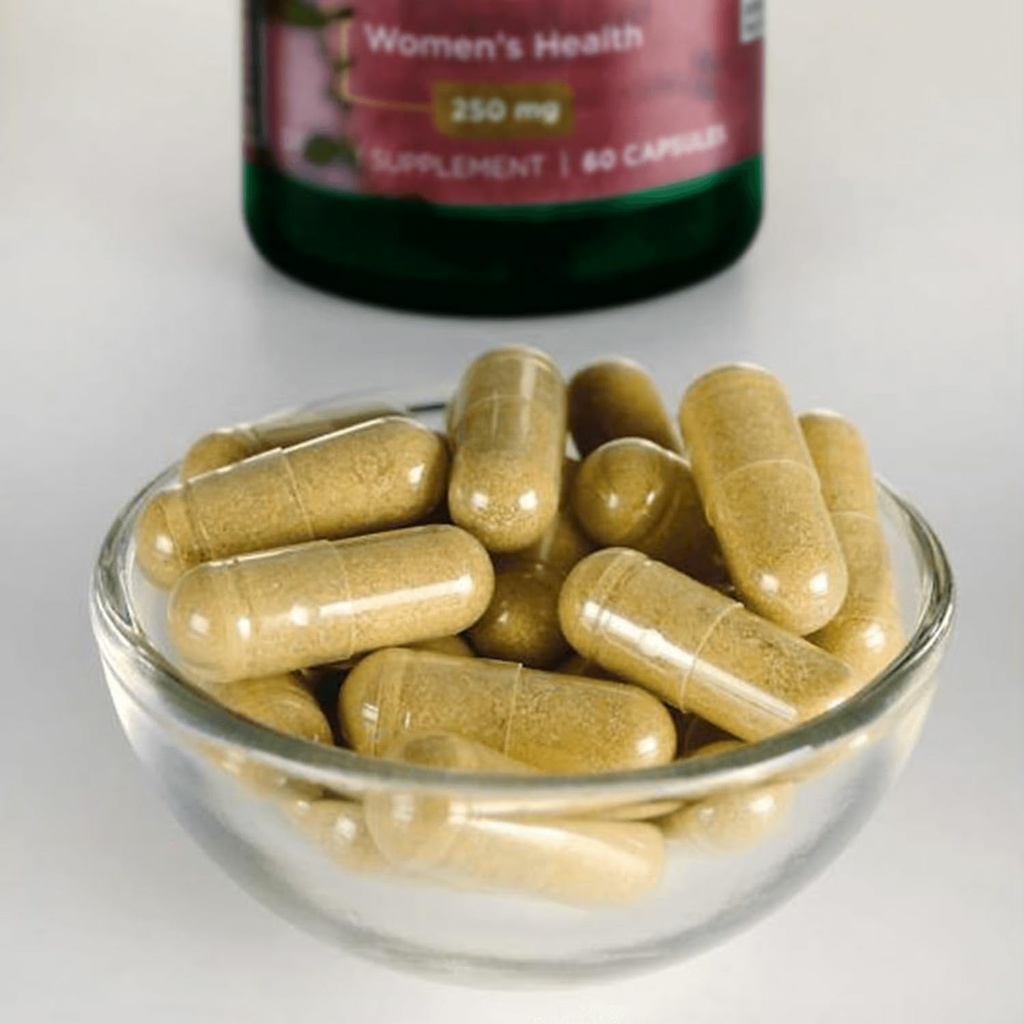 Swanson Ovarian Glandular - Natural Supplement Promoting Women's Glandular Health & Balance Support - Sourced from Premium Bovine Tissue to Support Wellness - (60 Capsules, 250mg Each) (4 Pack) 4