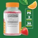 Lifeable Vitamin B12 + Phosphatidylserine (PS), Gummies Bundle - Great Tasting, Vitamin Supplement, Gluten Free, GMO Free, Chewable 4