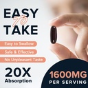 1600 mg Liposomal NAD Supplement, 98% Pure NAD+ Supplement, Superior Absorption, Alternative to Nicotinamide Riboside or NADH to Boost NAD+ for Aging Defense, Energy, Longevity, 180 Softgels 5