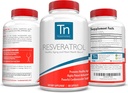 Trusted Nutrients Resveratrol Supplement - Healthy Aging and Heart Health Blend – with Trans Resveratrol, Grape Seed Extract, Acai Berry and Maqui Berry – 1000 mg 180 Capsules 3
