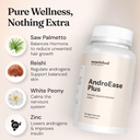 Nourished AndroEase Plus - Natural Balance Supplement for Women - Vegan Formula with Zinc & Saw Palmetto -360 Capsules for Daily Wellness & Vitality - Made in USA 5