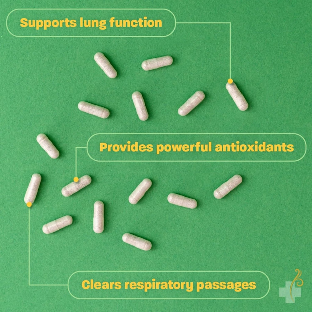 Redd Remedies, Lung Care, Supports Easy Breathing and Respiratory Health, 80 Vegan Capsules 4
